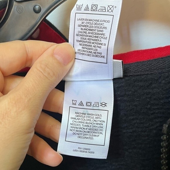 Disney Parks Signature  Minnie Mouse Hoodie in Black and Res L - Picture 8 of 14